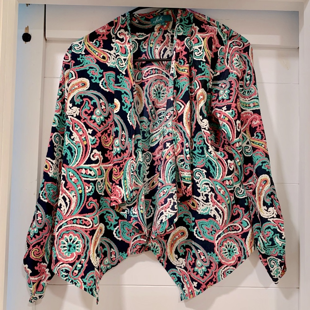 Vfish lightweight print jacket S
